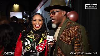 PASSIONATE CHONVILL RED CARPET INTERVIEW W/ DAVID BANNER AT SHAQ’S 51ST BIRTHDAY SNEAKER BALL