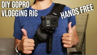 DIY GoPro Vlog Setup  Hands Free Version  Best GoPro Accessories