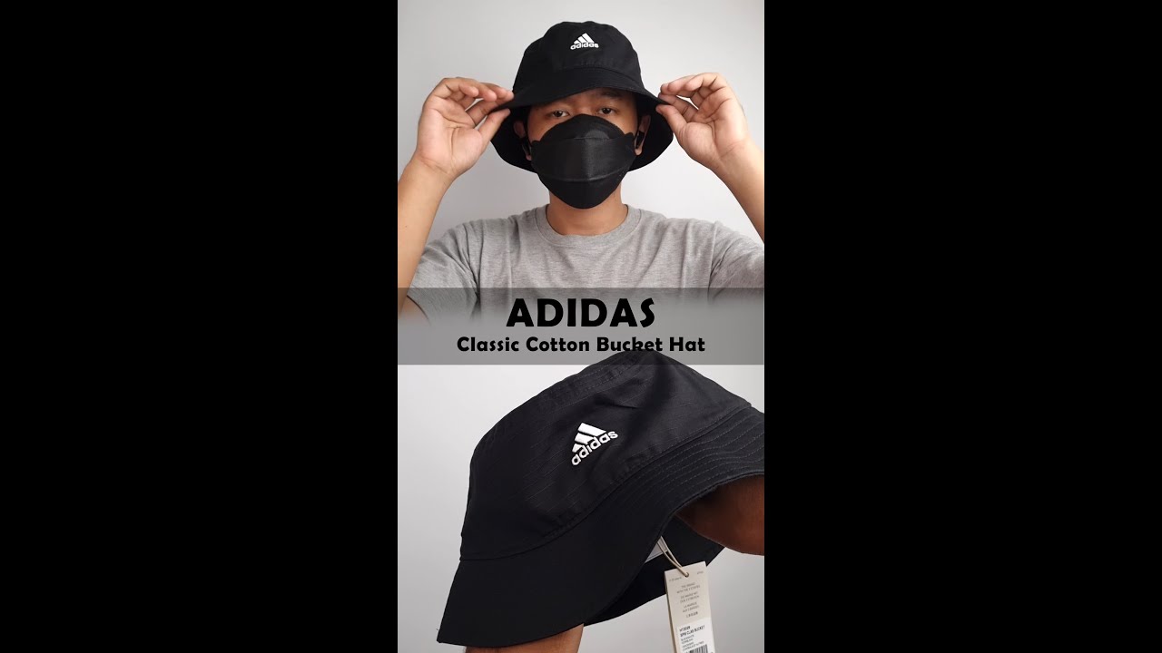 Adidas Classic Cotton Bucket Hat I Detail & Fit In