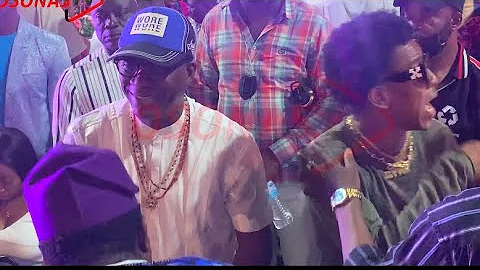 ARRIVAL OF K1 DE ULTIMATE & SMALL DOCTOR LIVE @ ENIOLA AJAO MOVIE PREMIERE ( OWANBE THIEVES)