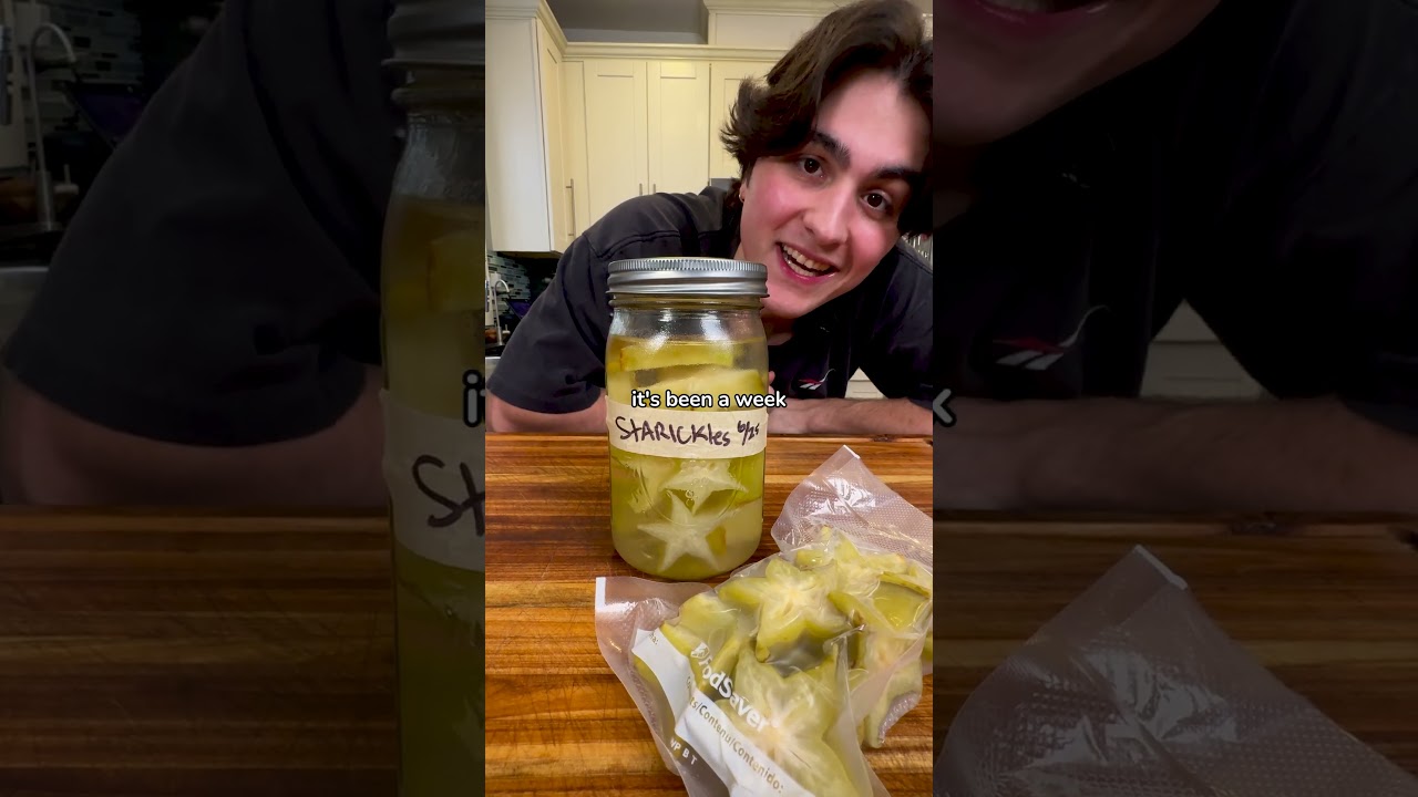 Можно ли замариновать карамболу?!