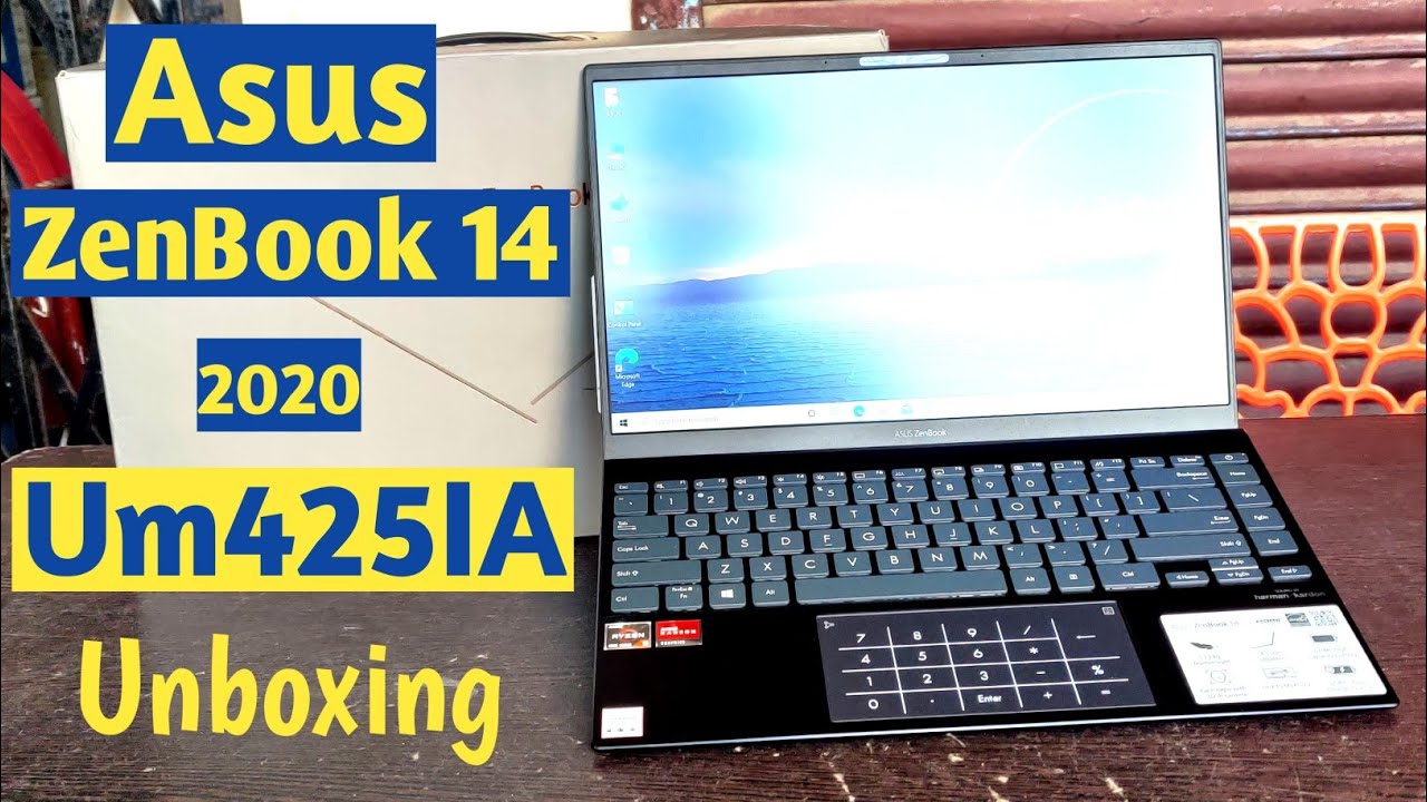 ASUS ZenBook 14 UM425IA 2020 Ryzen 5 4500U, 14-inch FHD Thin and Light  Laptop(8GBRAM/512GBSSD/WIN10 - YouTube