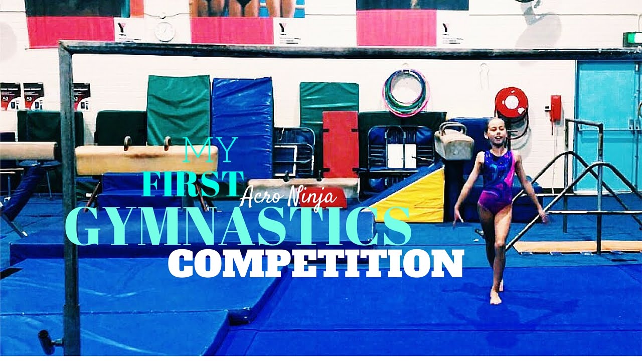My First Gymnastic Competition YouTube