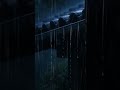 Sleep Instantly with Heavy Rain on Tin Roof Dark Screen