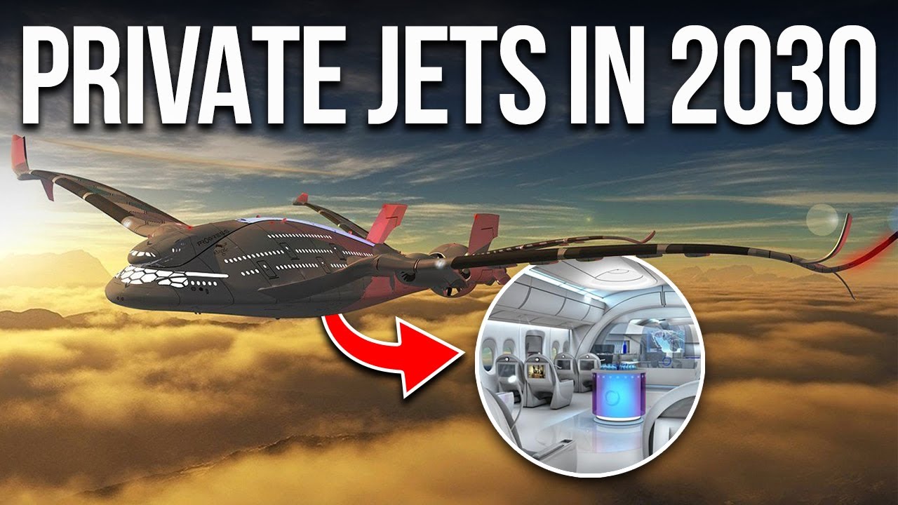 The Most Futuristic Private Jets