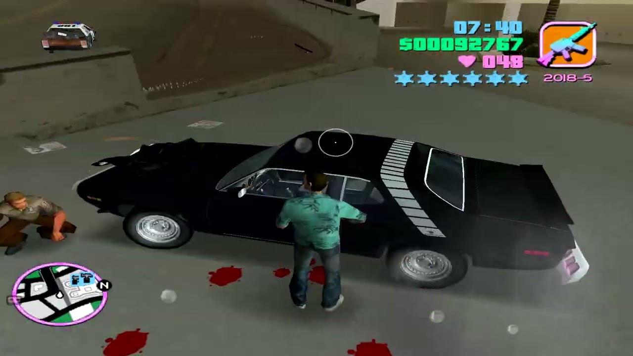 GTA Vice City Six Star Police Case Emotion War Place By Hum Pak Gamerz