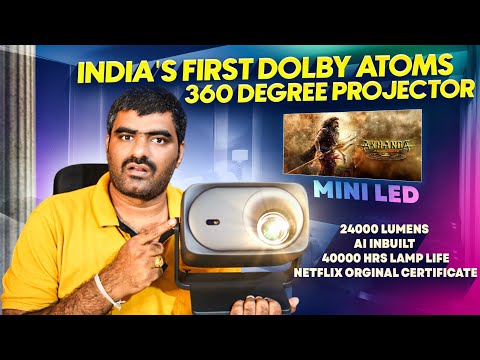 Toptro Spectra First Dolby Atmos 360 Degree Projector Review || 40k Hours Lamp Life👌👌