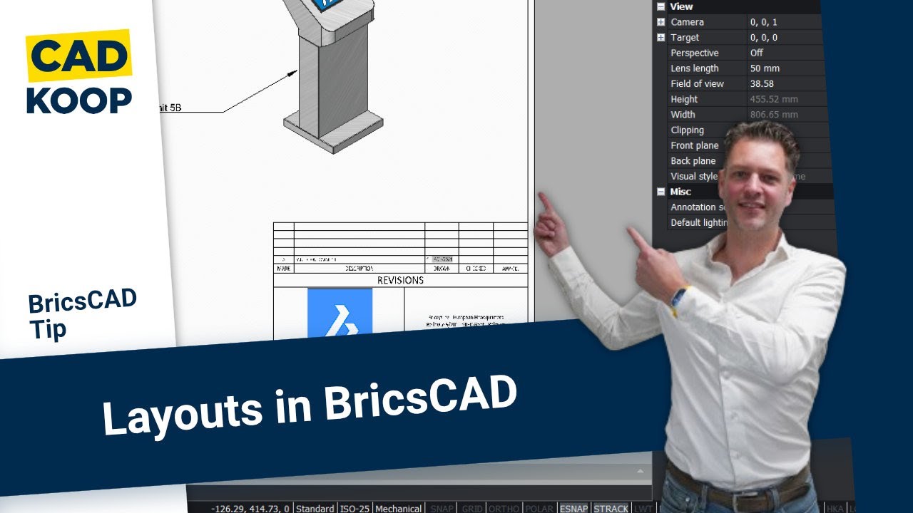 BricsCAD Tip: Layouts