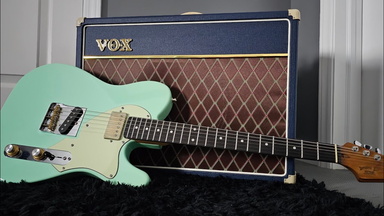 Seventh Day Guitars Psalms Series/Lambertone Blondie and Crema