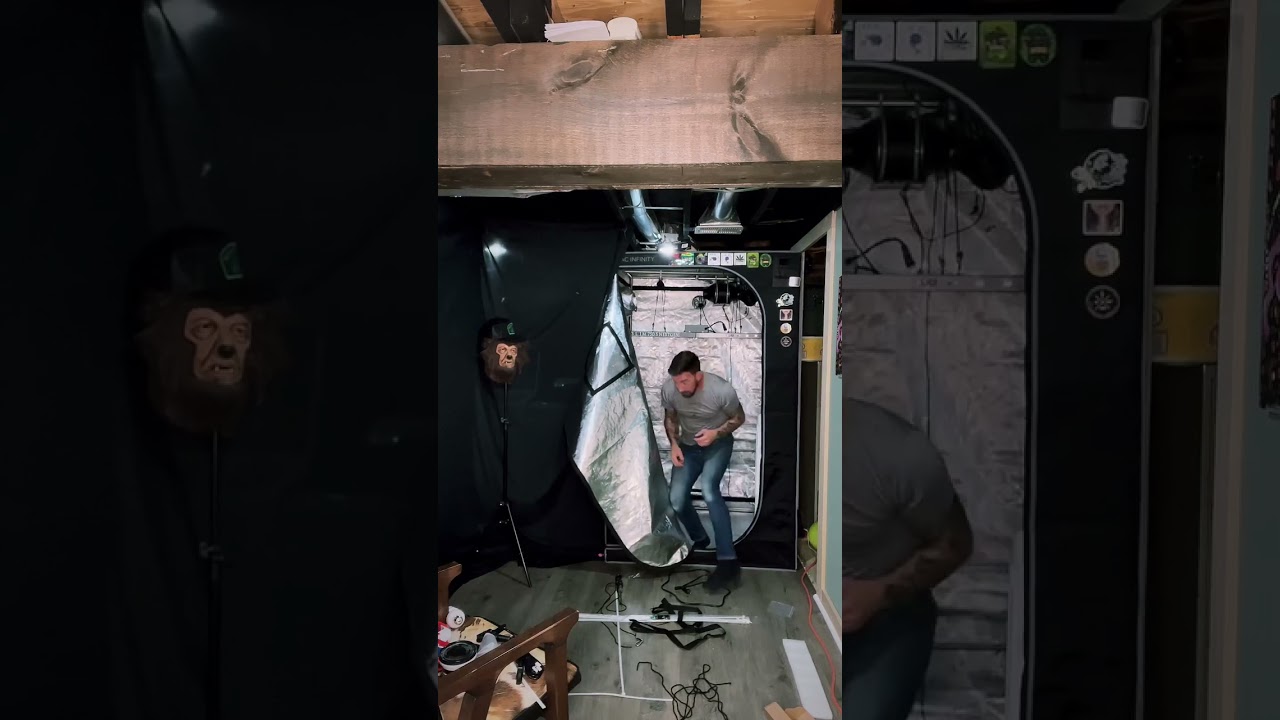 Setting up Slim 750S Nextgen Grow Tent - 