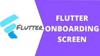 Onboarding Screen Flutter UI - Ep 1