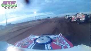 Clint Bowyer In-car IMCA Dirt Modified at RPM Speedway
