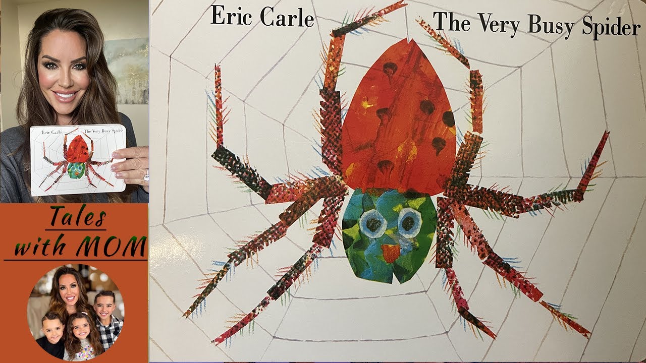 🕸️ The Very Busy Spider - Fun & Engaging Read Aloud with Mom! 🕷️