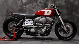 Harley Davidson Dyna Street Tracker By Pepo Rosellcustom Moto