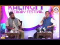 Conversation with sanjeev sanyal  kalinga literary festival