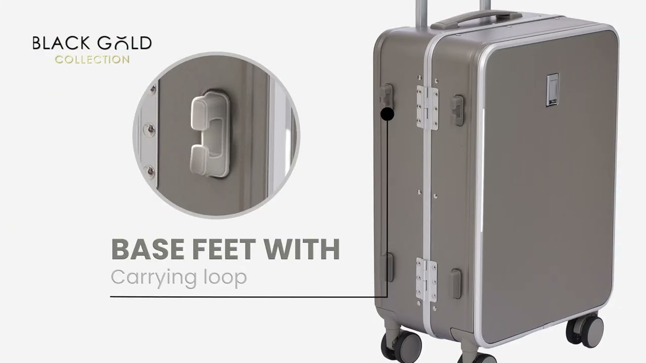 Lorenzo Hard Top Trolley Luggage | Swiss Military India