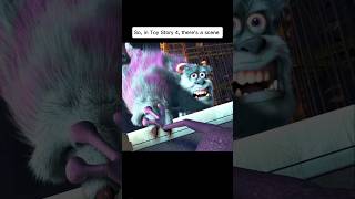 Crazy Hidden details in Toy Story4😱😱😱 #toystory4 #monstersinc #shorts #disney #eastereggs #theory