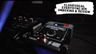 CloudVocal EverSync Wireless IEM - Unboxing & Review Video #cloudvocal #eversync #eversynciem #iem