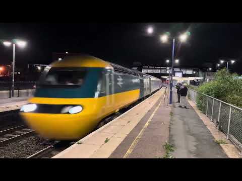 Cross Country HST farewell tour passing Banbury from Swanage to Leeds (26/9/23)