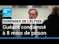Procès sondages Élysée : Claude Guéant condamné à 8 mois ferme
