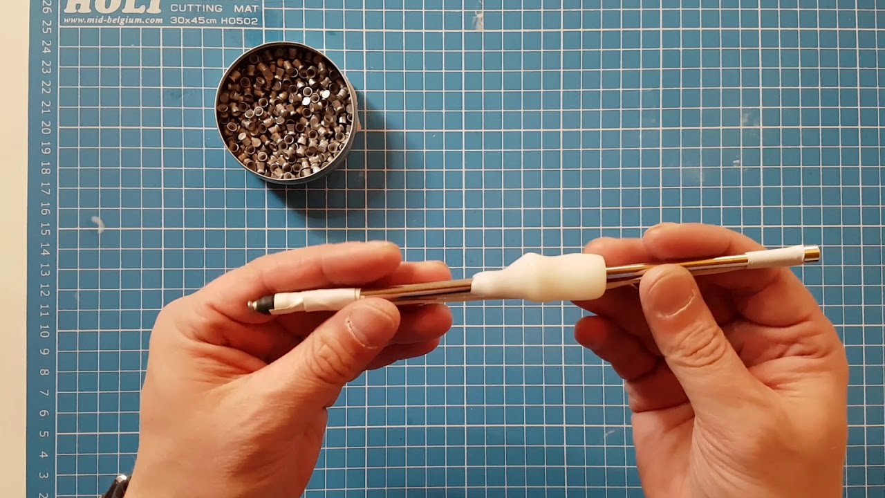 DIY Diabolo 4,5 mm Ladehilfe Speedloader für Luftgewehr Luftpistole zB ...