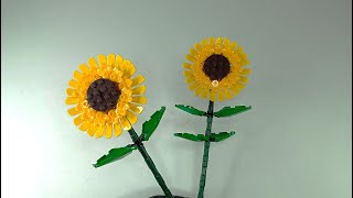 Lego Botanical 40524 Sunflowers Speed Build Review ASMR