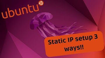 How to set a static IP Ubuntu 22.04 LTS (3 ways)