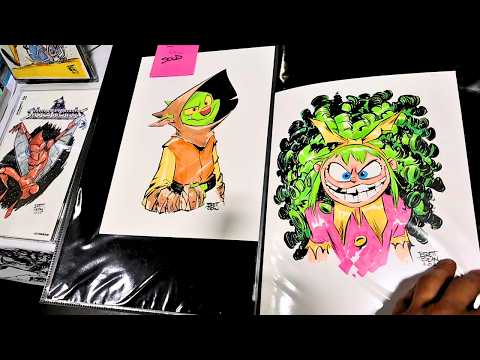 Original Art for Sale from the HOTTEST Comic Book Creators at Heroes Con 2026 | Brett Bean