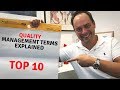 10 Terms a Quality Manager Must Know! (IMPORTANT) Understand the terminology and language