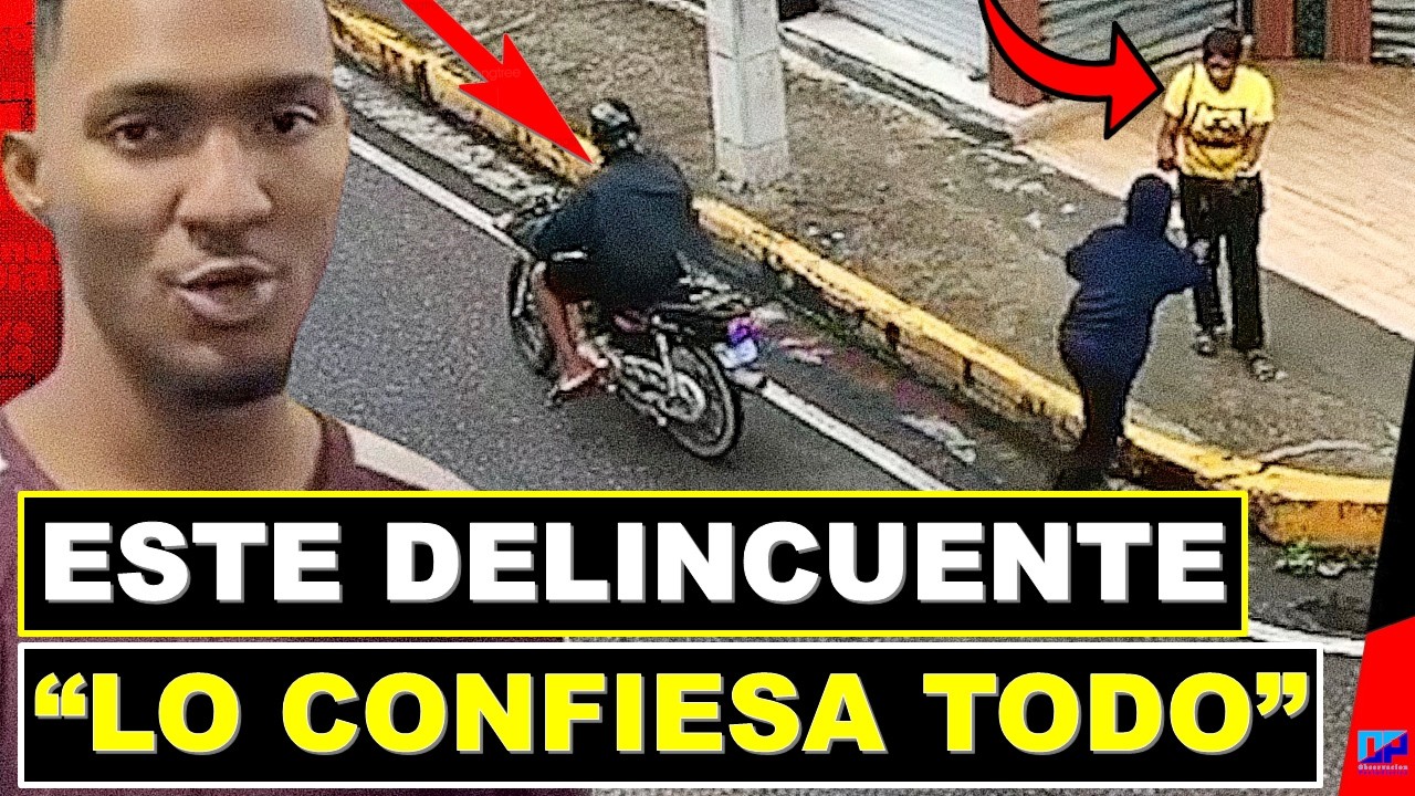 🔴 ¡EXPLOSIVO! SE ENTREGA UNO DE LOS IMPLICADOS EN ASALTO VIRAL CONTRA MUJER EN SANTIAGO