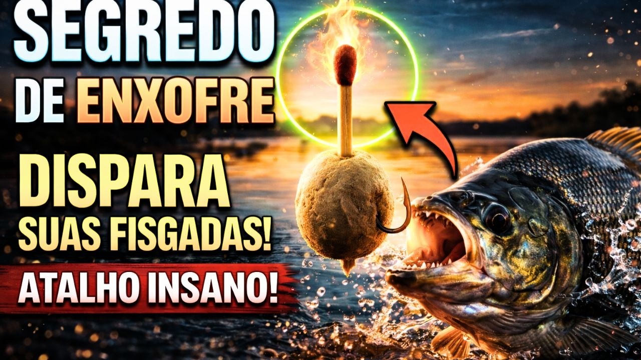 Coloque Um Palito de Fósforo na Isca — Truque Antigo Que Triplica as Fisgadas