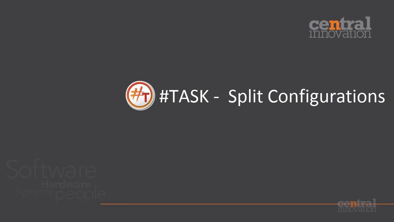 #TASK - Configuration Splitter - YouTube