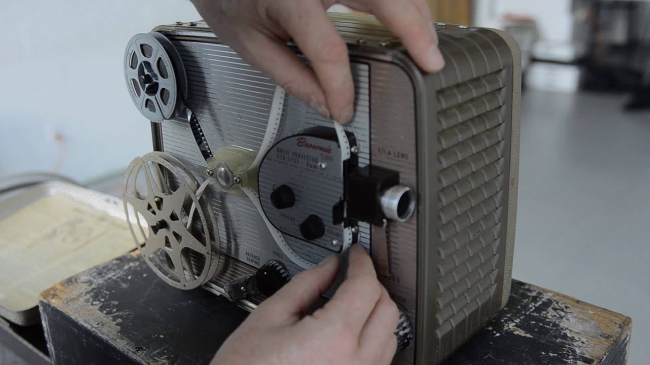 How to digitize your old 8mm film with a video camera 