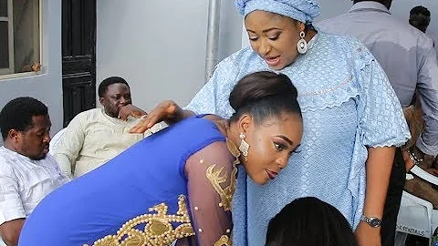 Ronke Oshodi oke Praying For Sola Kosoko At Her Naming As Jide Kosoko,His Daughter&Others Having Fun