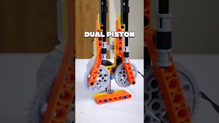 Sun Planetary Motion   Crank Slider   Dual Piston Mechanism #lego #legotechnic #mechanical #gear