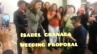 Isabel Granada and Arnel Cowley's Wedding proposal Filipina Actress