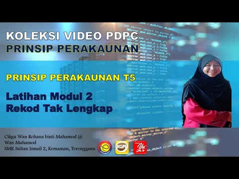 REKOD TAK LENGKAP | LATIHAN | TINGKATAN 5 | MODUL 2 | LATIHAN REKOD TAK LENGKAP