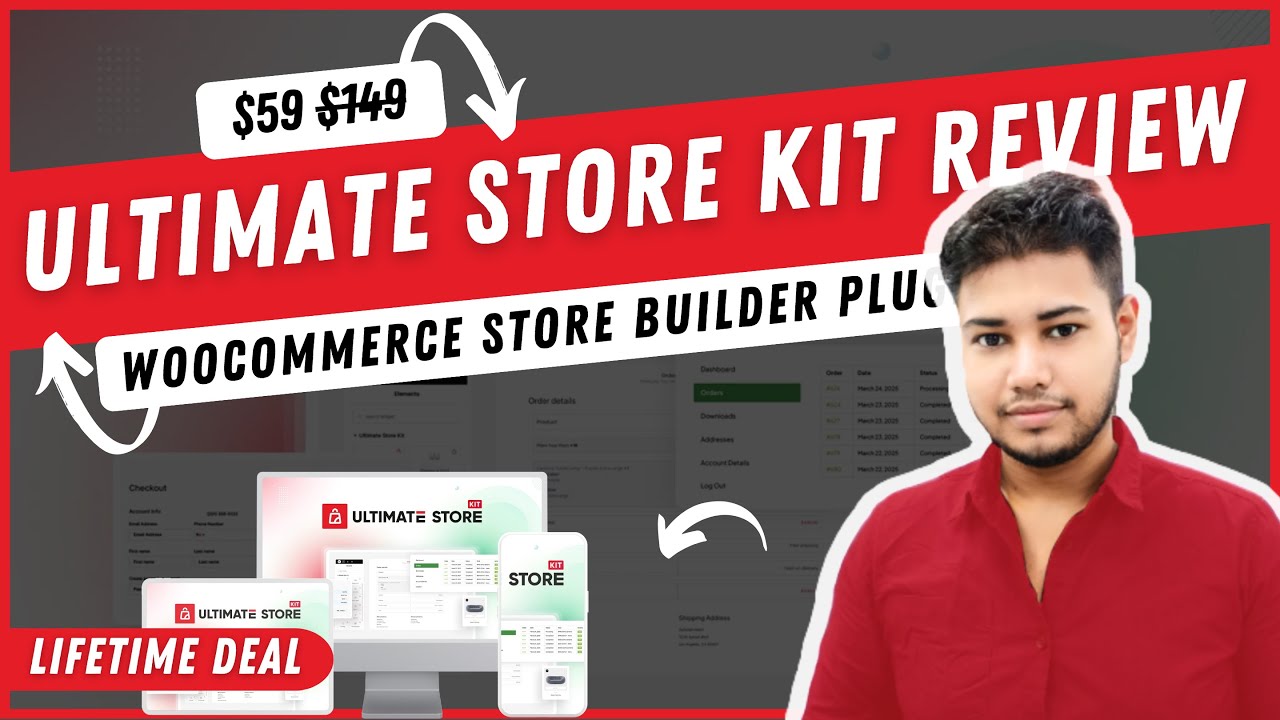 Ultimate Shop Ultimate Store Kit Review 2025 🔥 Best WooCommerce Store Builder Plugin ...