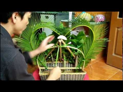 Video cách làm tráp ăn hỏi đẹp trap cau trầu - youtube