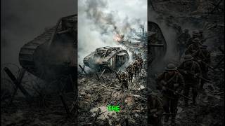 The World's First Tank Attack#History #WW1 #BattleOfTheSomme #BritishArmy #HistoryShorts #WarHistory