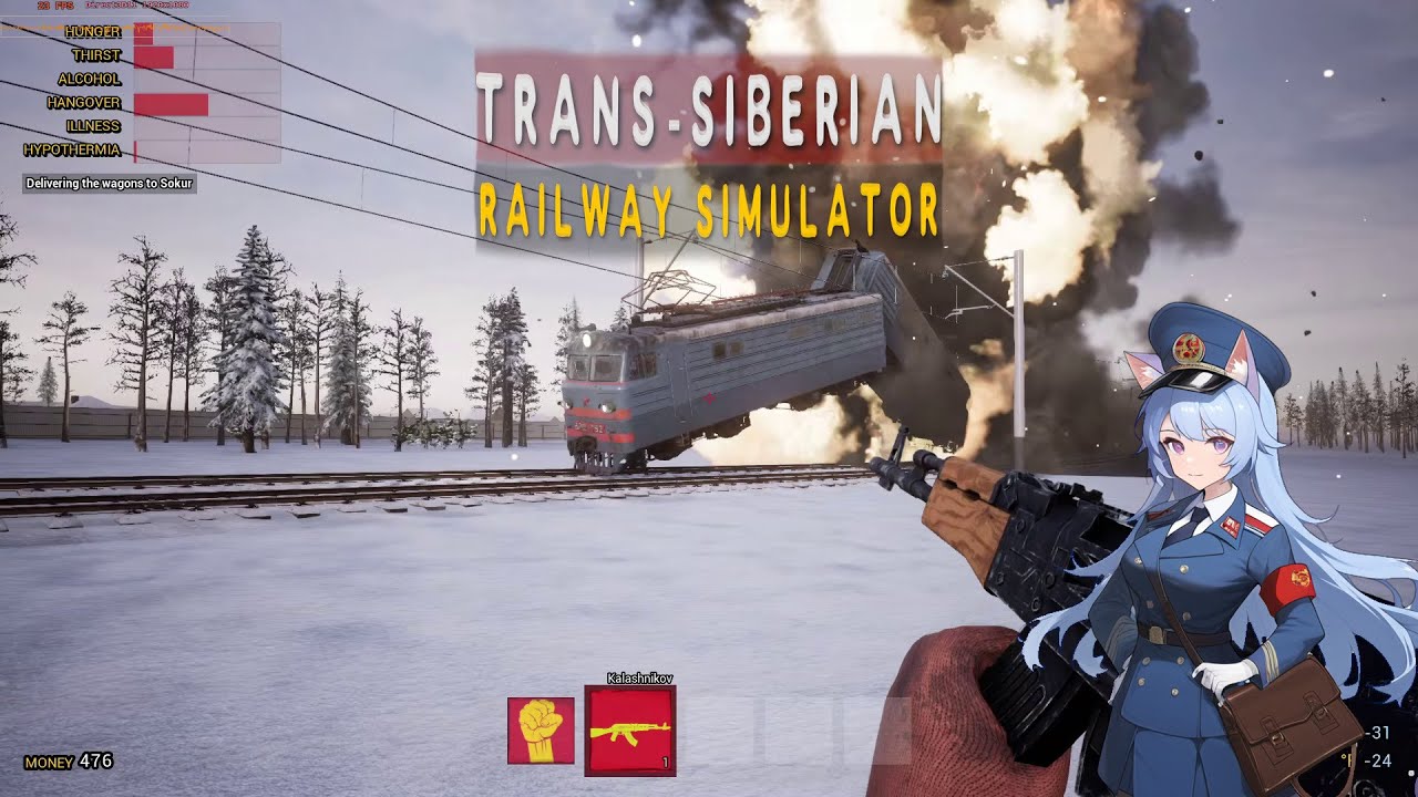 Let's Drive Trains on the Siberian Railroad