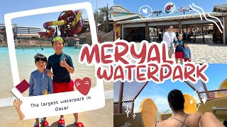 Meryal Waterpark the Largest and Most Exciting Waterpark in Qatar| March 2024 #meryal #qatar #family