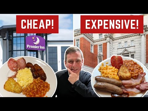 Video thumbnail: Reviewing a CHEAP vs EXPENSIVE HOTEL BUFFET BREAKFAST!