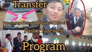 Pastor Farewell At Yonghong Changnyu Baptist Church