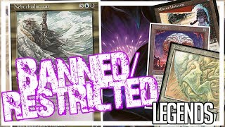 LEGENDS of MTG - Banned and Restricted (October 1994)