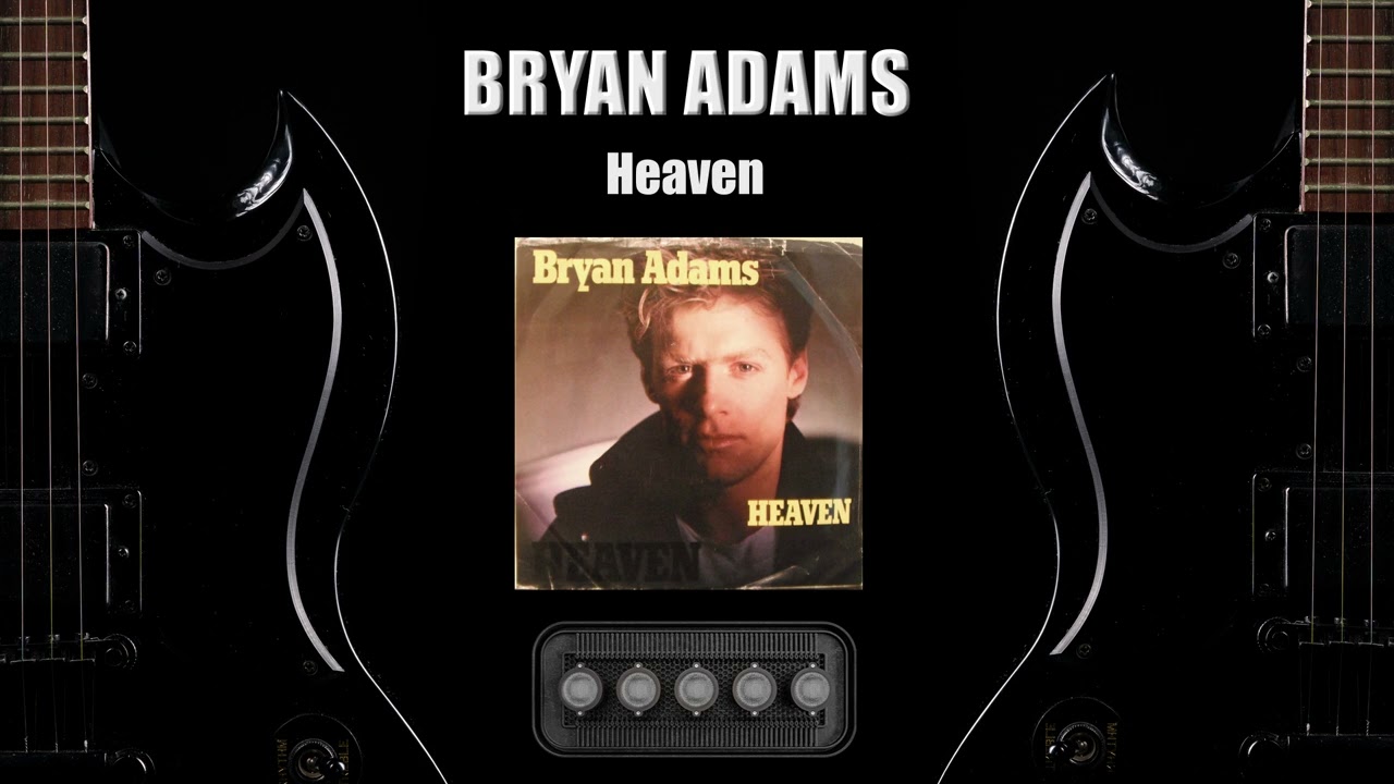 Lead guitar backing track ( with vocals) - Bryan Adams - Heaven