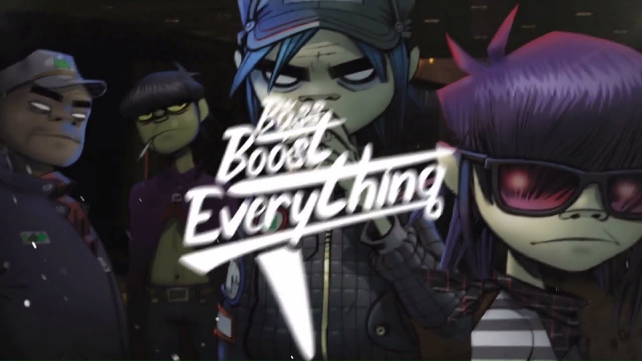 Gorillaz Feel Good Inc Trap Remix Bass Boosted Youtube