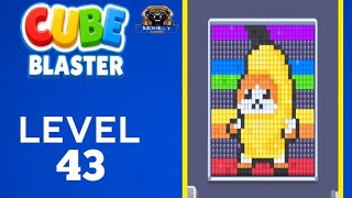 Cube Blaster Extreme Level 43 Walkthrough Solution 