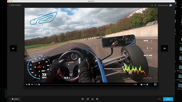 A simple and free track tool for your gopro track video