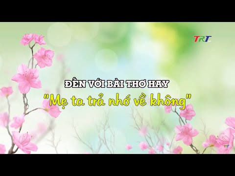 Video Đến với bài thơ 